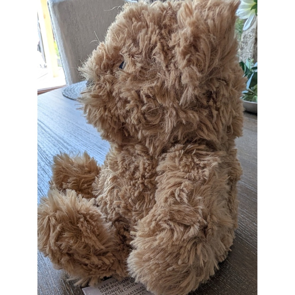 Warmies Junior Brown Curly Bear Microwavable Lavender Scented Weighted Stuff Toy - Picture 3 of 7